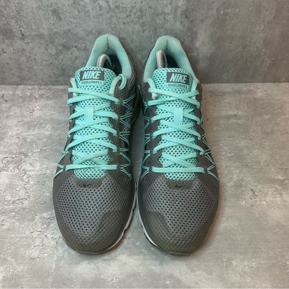 Nike Excellerate 3 Running Shoes 703073-004 Womens sz 8 - grey/teal - Picture 2 of 7
